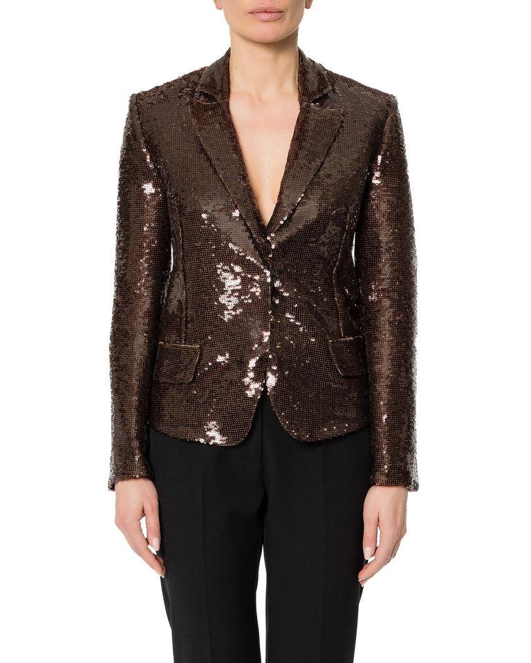 Rrue Bisquit GIACCA PAILLETTES