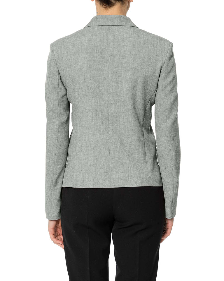 Rrue Bisquit GIACCA SAGOMATA GRISAGLIA