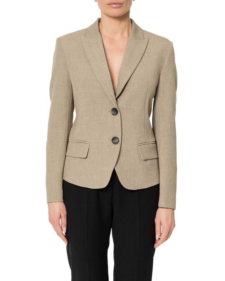 Rrue Bisquit GIACCA SAGOMATA GRISAGLIA