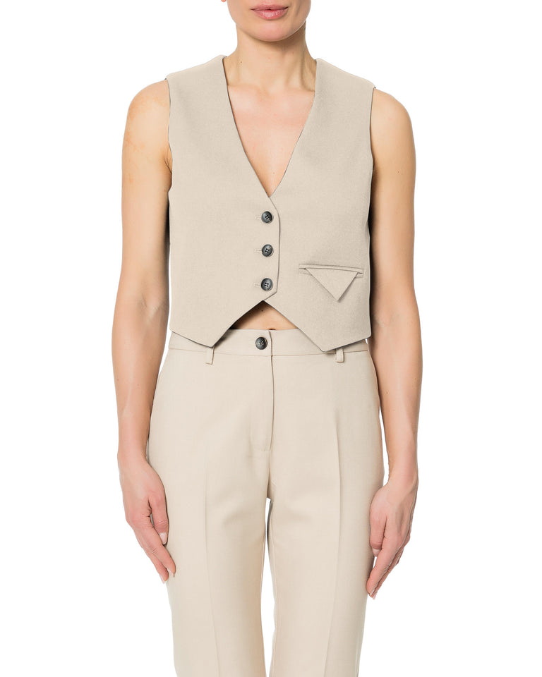Rrue Bisquit GILET DIAGONALE