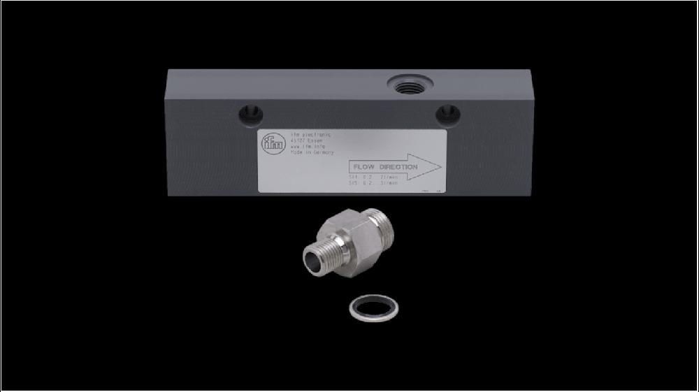 Rs-Online Adattatore ifm electronic per uso con Piccole quantità di flusso volumetrico