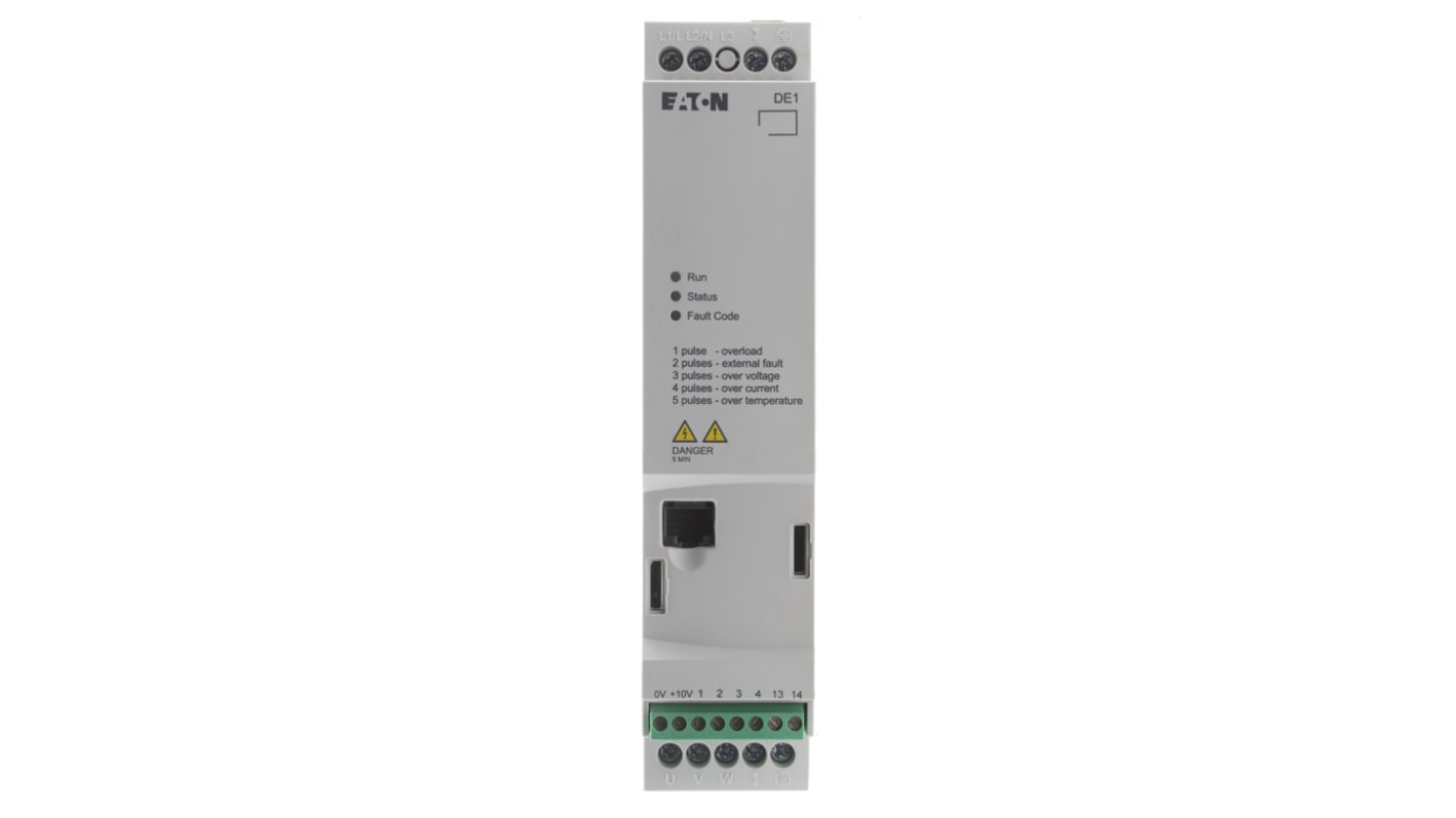 Rs-Online Avviatore a velocità variabile Eaton 0 25 kW 230 V c.a. 1 fase 60Hz