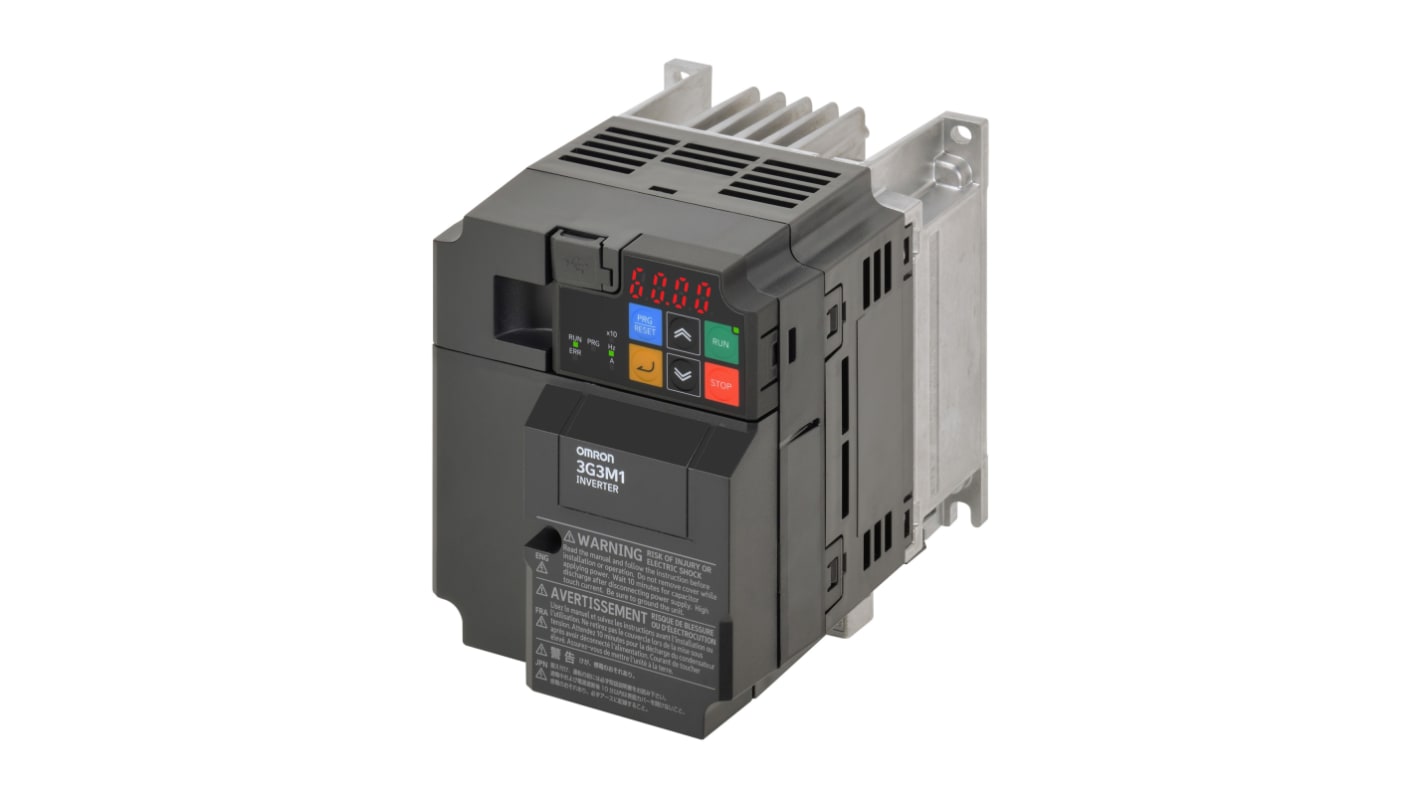 Rs-Online Avviatore a velocità variabile Omron 1 1 kW 400 V CA 3 fasi