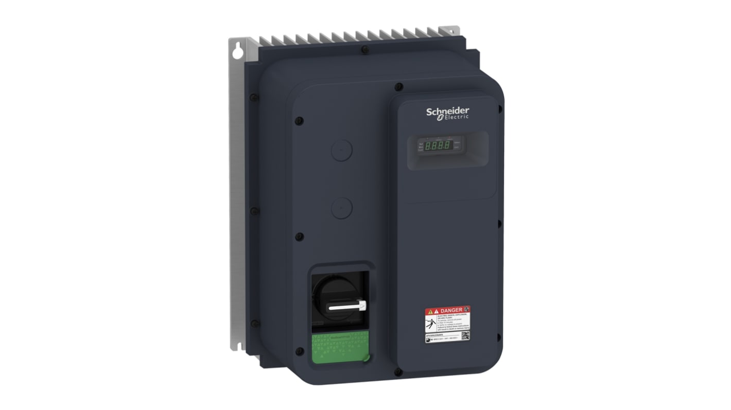 Rs-Online Avviatore a velocità variabile Schneider Electric 4 kW 380 → 500 V c.a. 3 fasi 0.1 → 599Hz