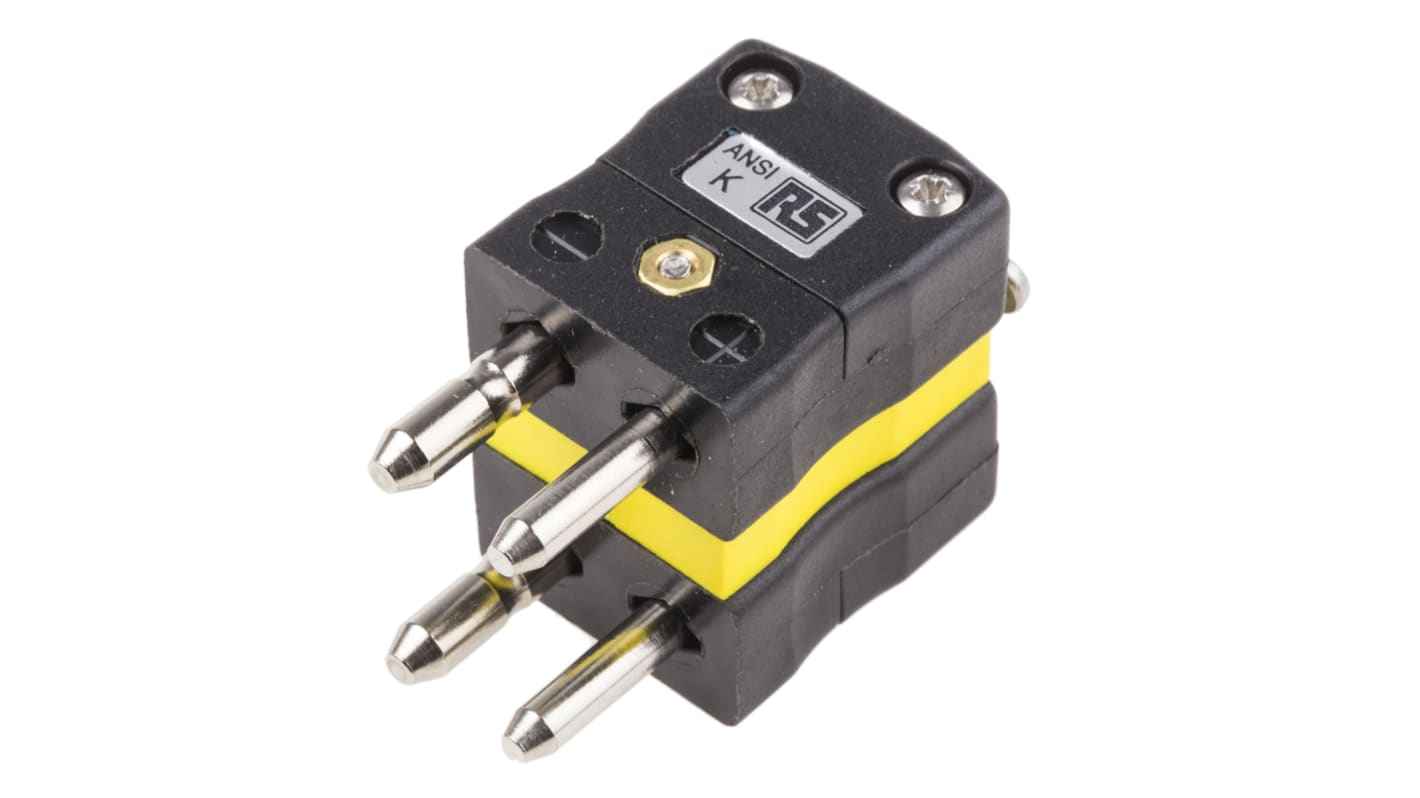 Rs-Online Connettore maschio termocoppia duplex RS PRO per uso con Termocoppia tipo K