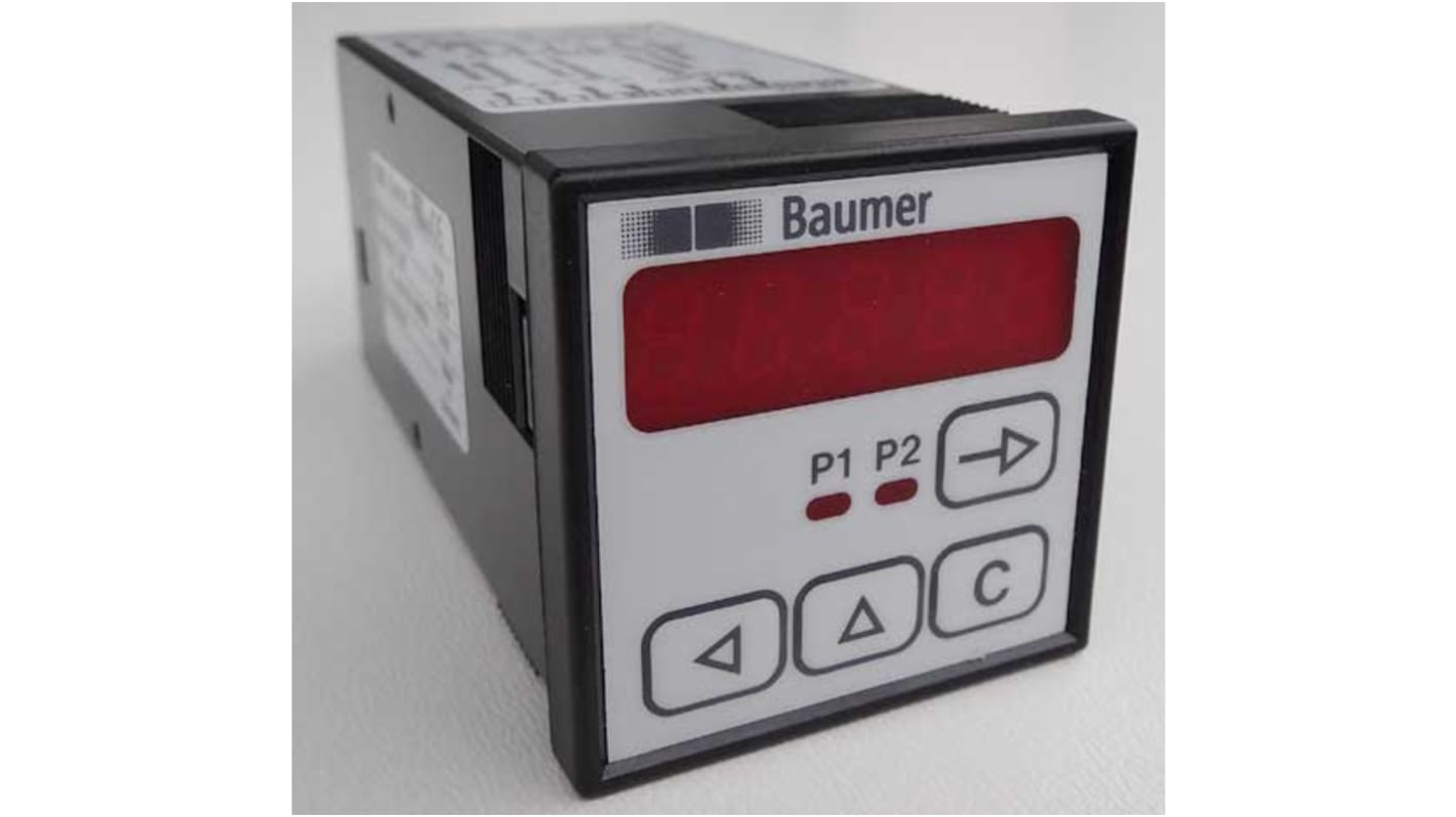 Rs-Online Contatore Baumer Ore 10kHz display LED 5 cifre 12 → 30 V c.c