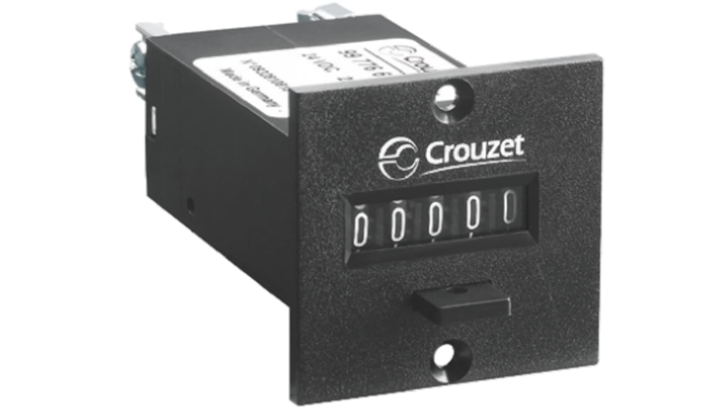 Rs-Online Contatore Crouzet Impulsi display Meccanico 5 cifre 230 V c.a