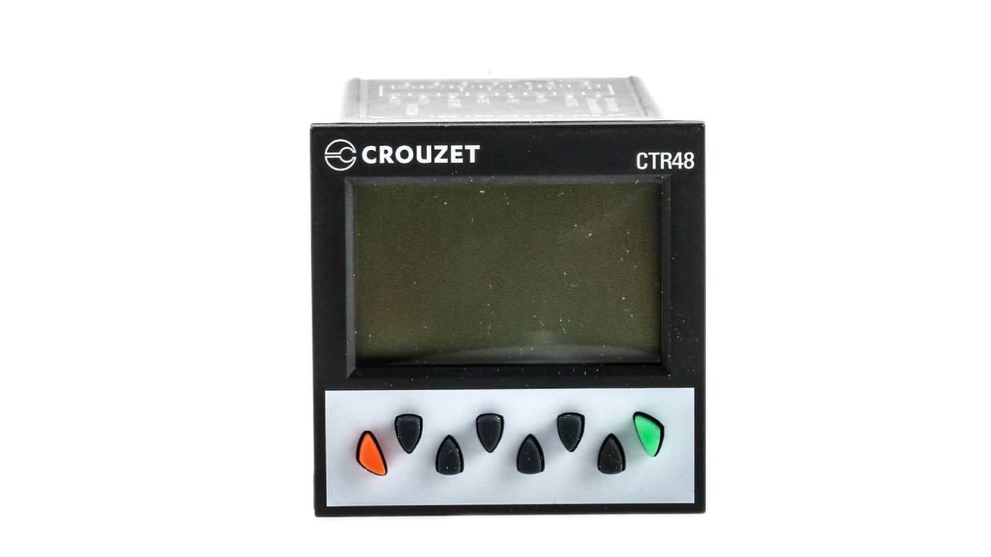 Rs-Online Contatore Crouzet Ore 40kHz display LCD 6 cifre 30 V c.c