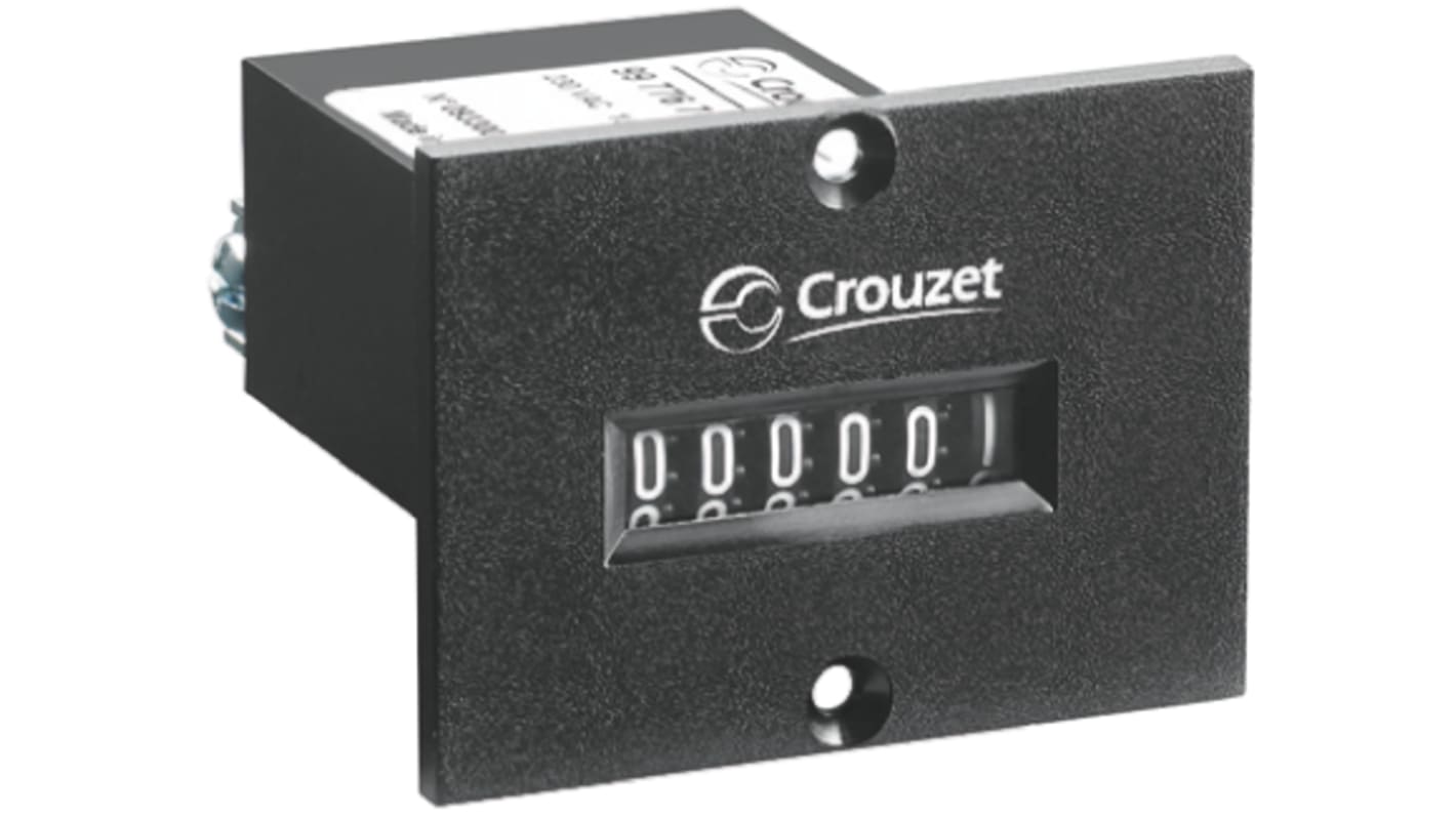 Rs-Online Contatore Crouzet Ore display Meccanico 6 cifre 110 V c.c