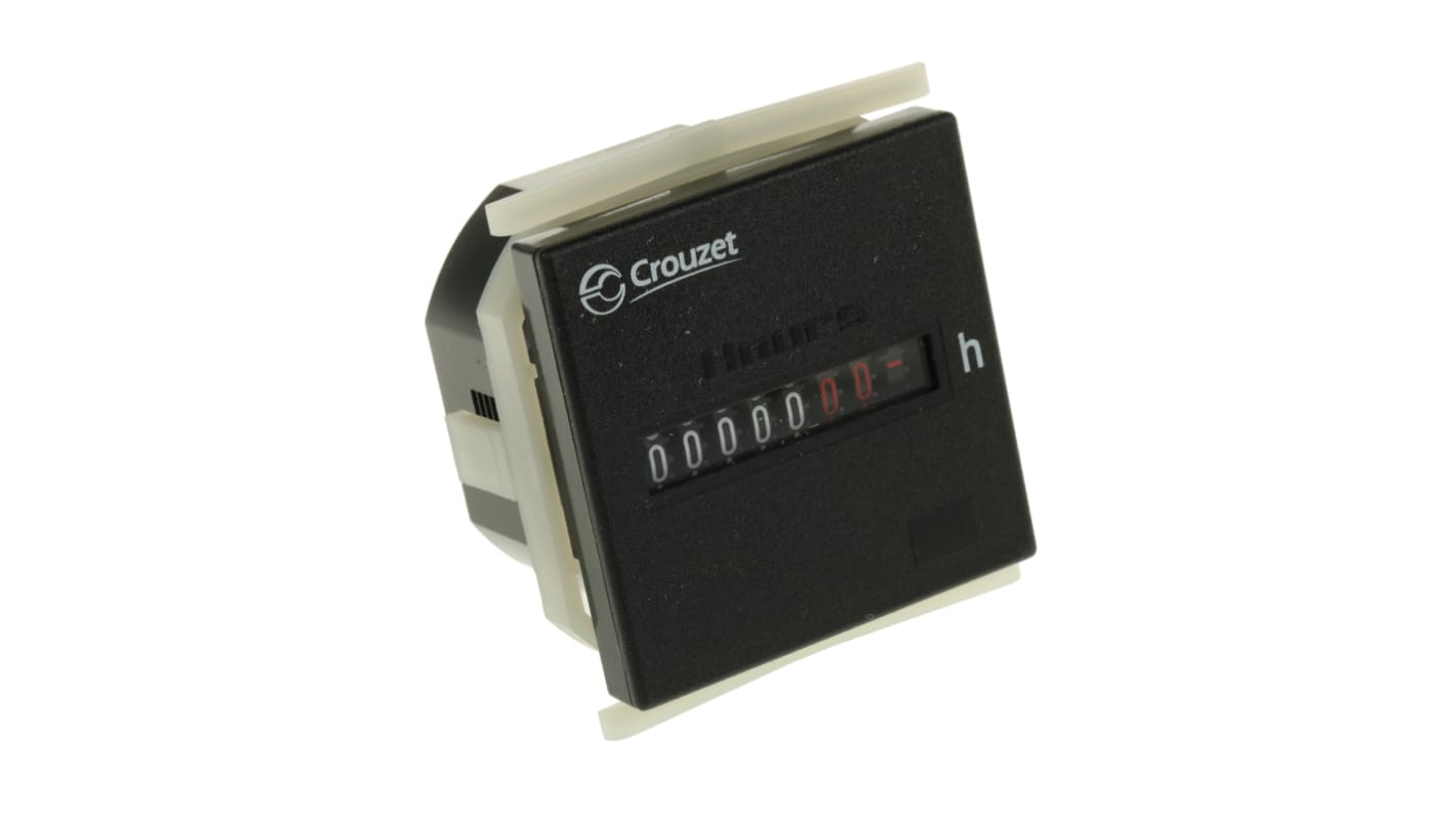 Rs-Online Contatore Crouzet Ore display Meccanico 7 cifre 187 → 264 V c.a