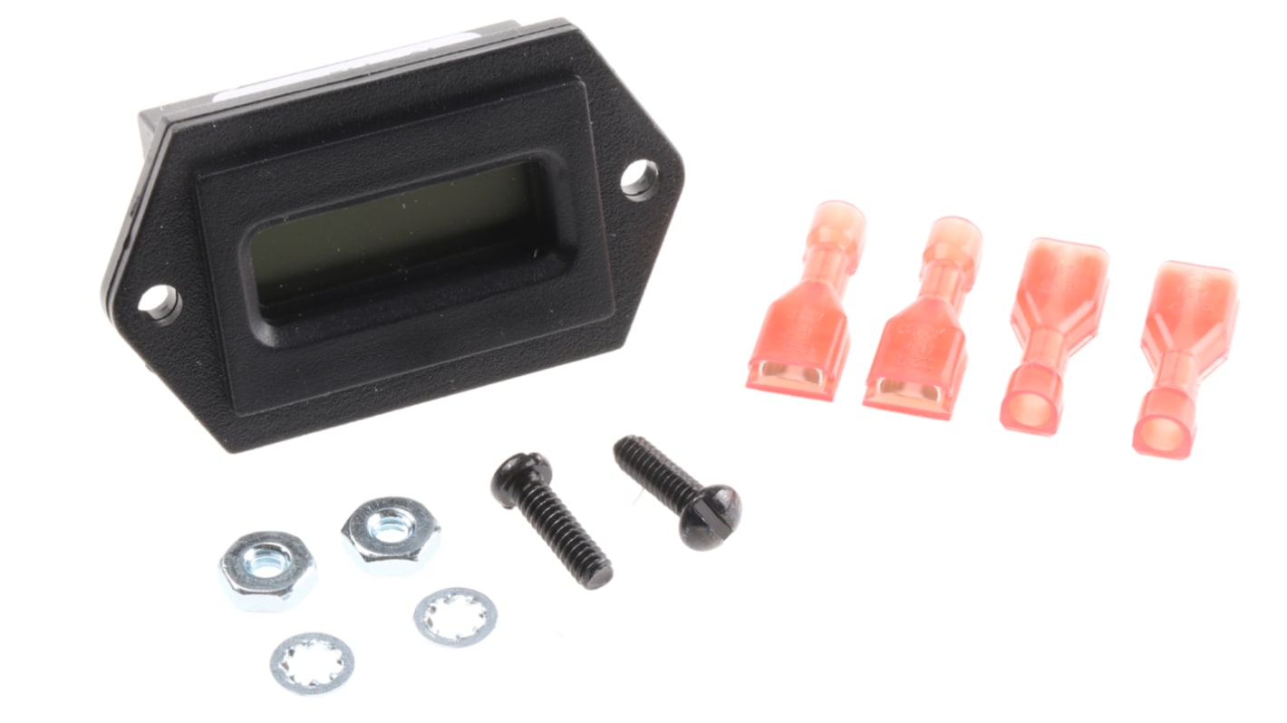 Rs-Online Contatore Curtis Impulsi 500Hz display LCD 6 cifre 12 → 48 V c.c