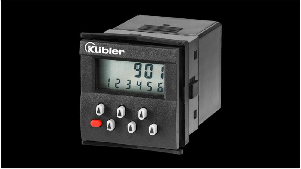 Rs-Online Contatore elettronico Kübler Impulso 30Hz display LCD 6 cifre 12 → 250 V c.a./c.c