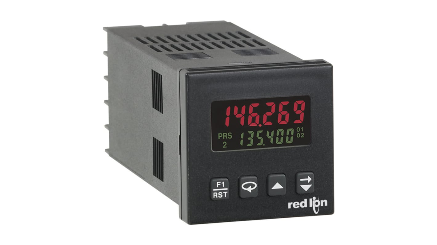 Rs-Online Contatore elettronico Red Lion 50/60Hz display LCD 6 cifre 85 → 250 V c.a