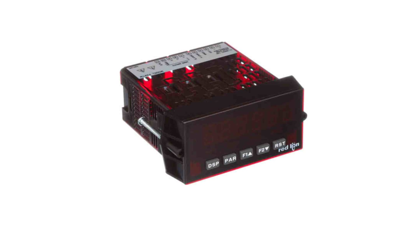 Rs-Online Contatore elettronico Red Lion Secondi 50Hz display LED 6 cifre 85 250 V c.a