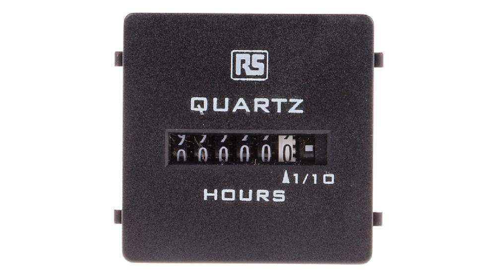 Rs-Online Contatore elettronico RS PRO Ore 50Hz display Analogico 6 cifre 10 → 80 V c.c