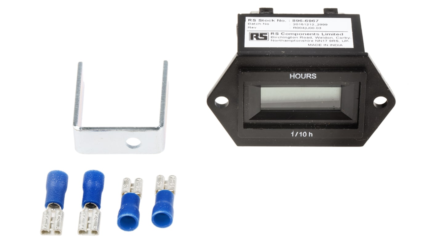 Rs-Online Contatore elettronico RS PRO Ore 50Hz display LCD 6 cifre 85 → 265 V c.a