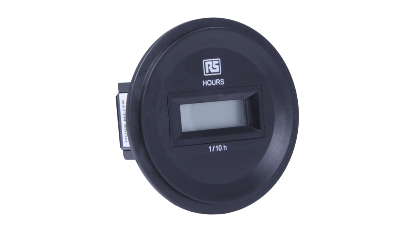 Rs-Online Contatore elettronico RS PRO Ore 50Hz display LCD 6 cifre 12 → 48 V c.a./c.c