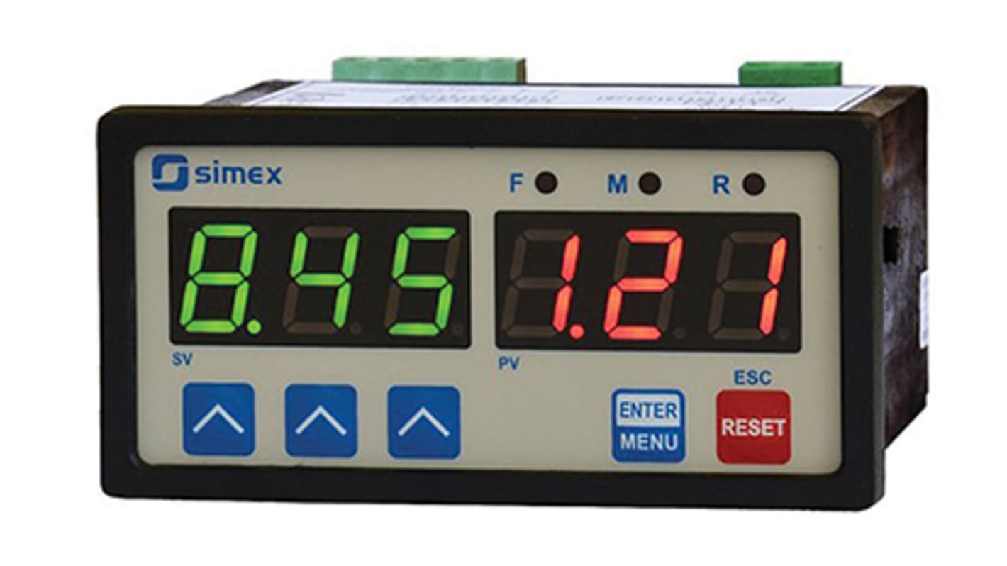 Rs-Online Contatore elettronico Simex Impulso 10kHz display LED 3 cifre 230 V ca