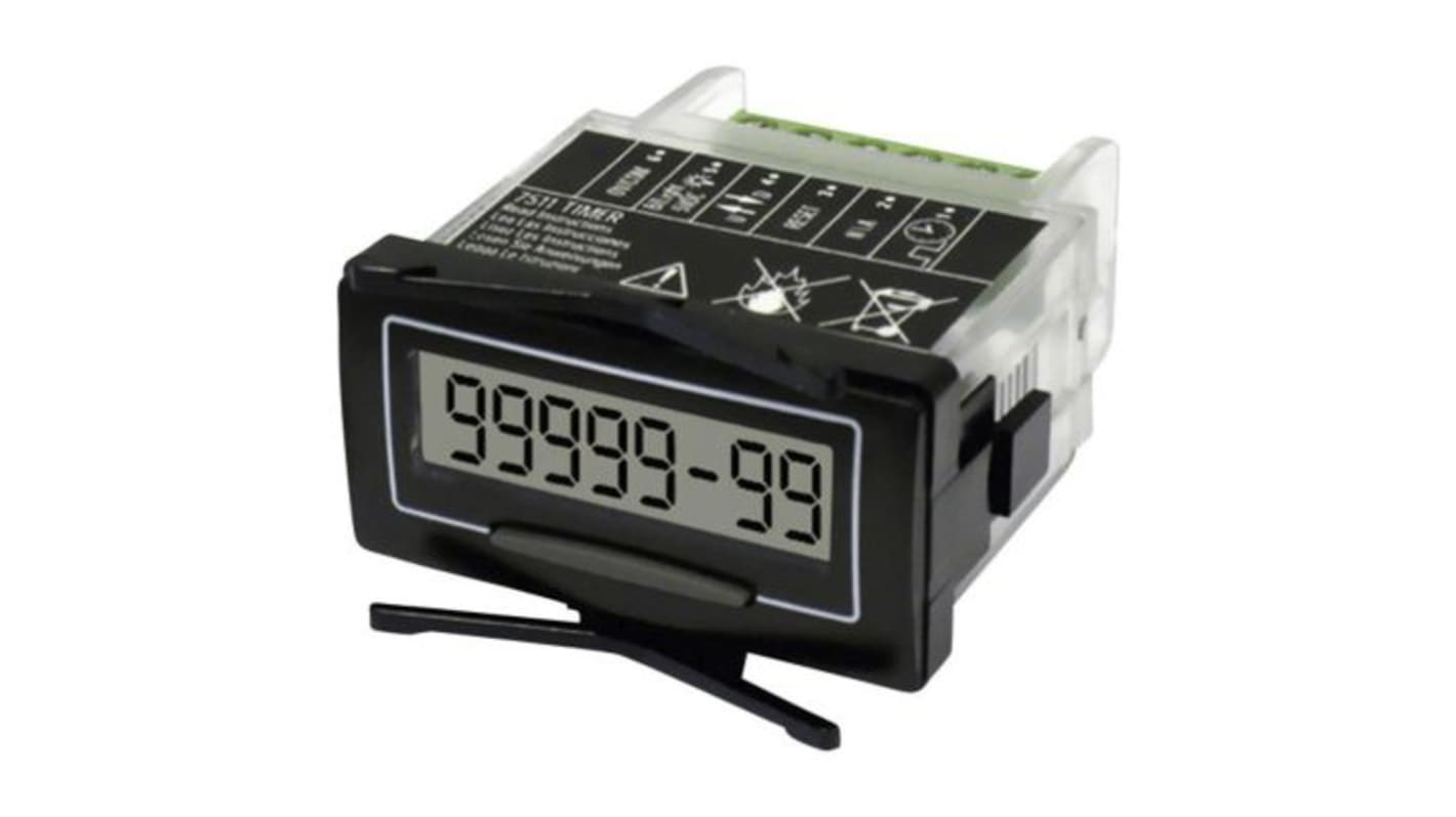 Rs-Online Contatore elettronico Trumeter display LCD 8 cifre 10 → 240 V c.a. 5 → 110 V c.c