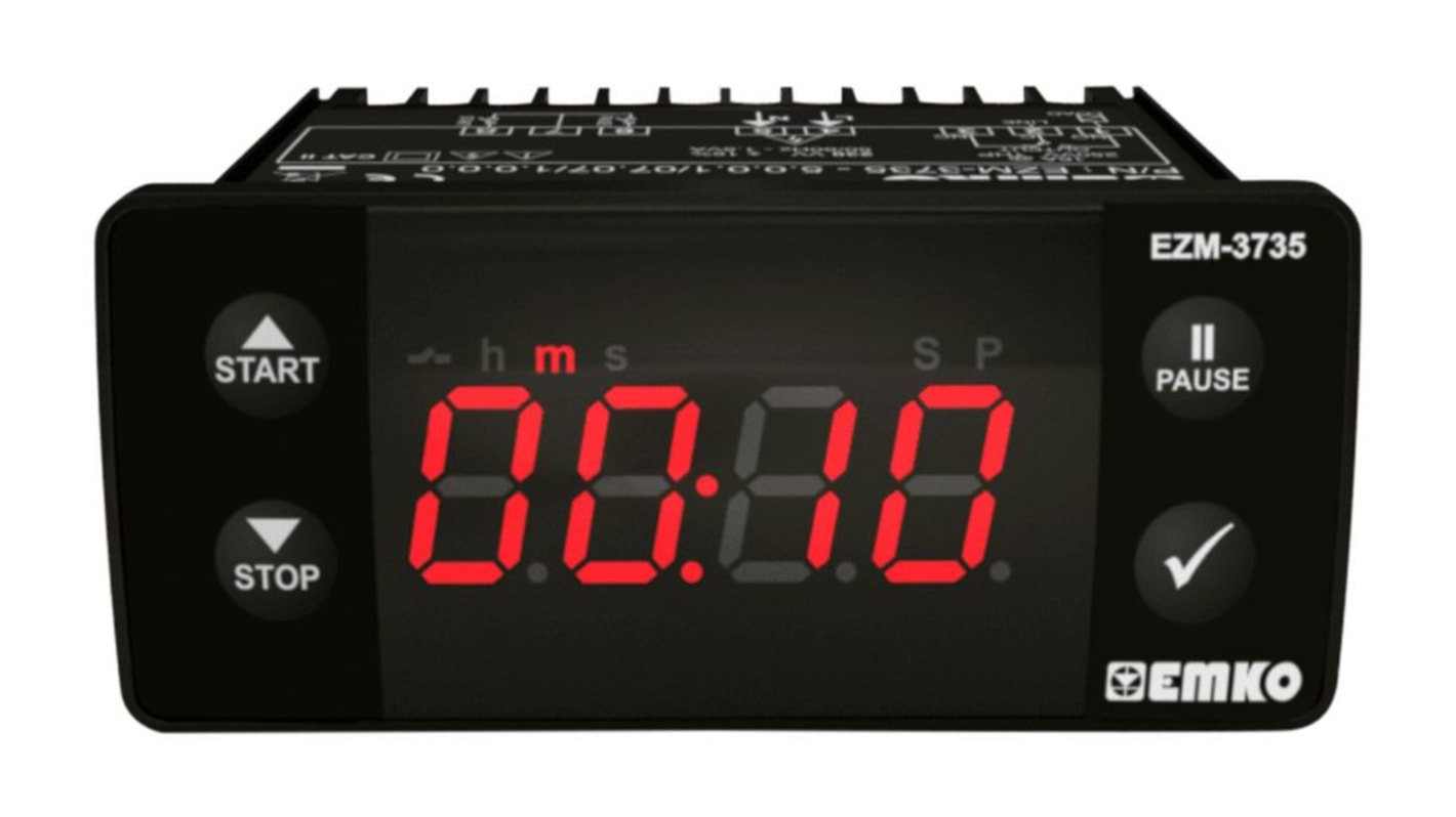 Rs-Online Contatore Emko Ore display LED 4 cifre 230 V c.a