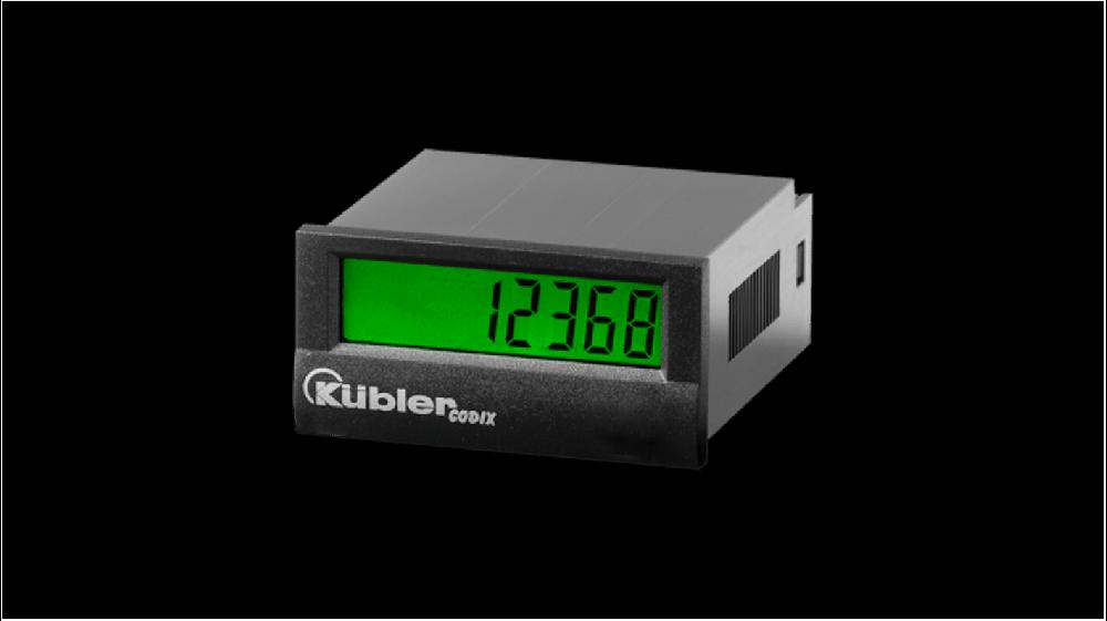 Rs-Online Contatore Kübler 7kHz display LCD 8 cifre Batteria da 3 6 V