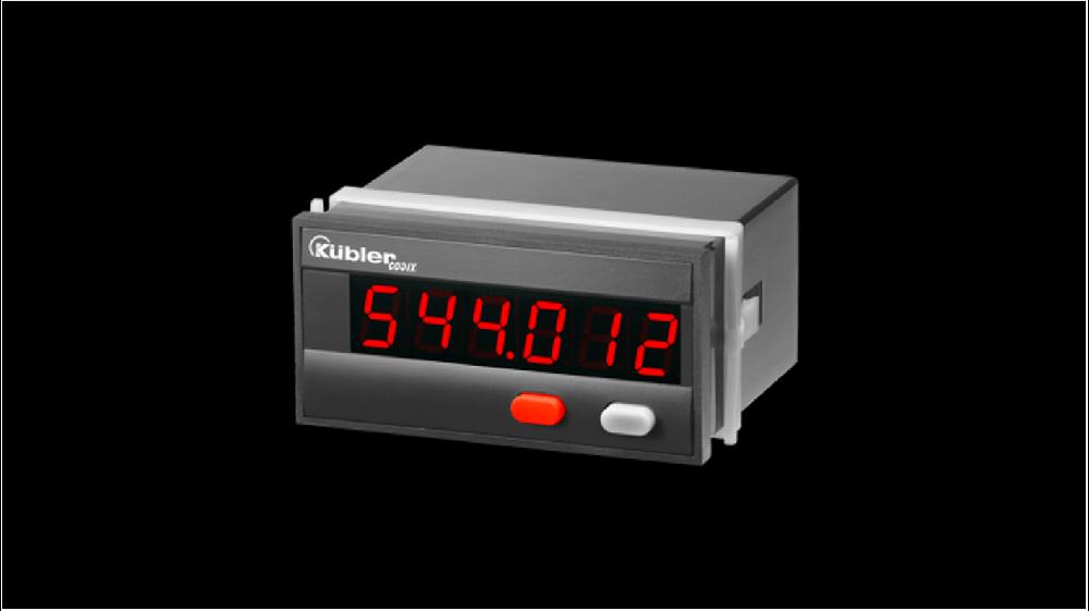 Rs-Online Contatore Kübler Frequenza ore/minuti/secondi impulsi 60kHz display LED 6 cifre 10 → 30 V c.c