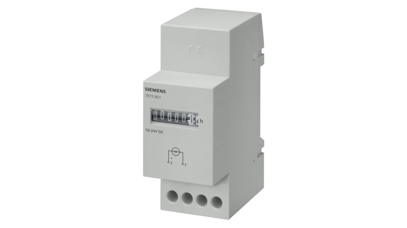 Rs-Online Contatore Meccanico Siemens Ore display Meccanico 7 cifre 10 → 27 V c.c
