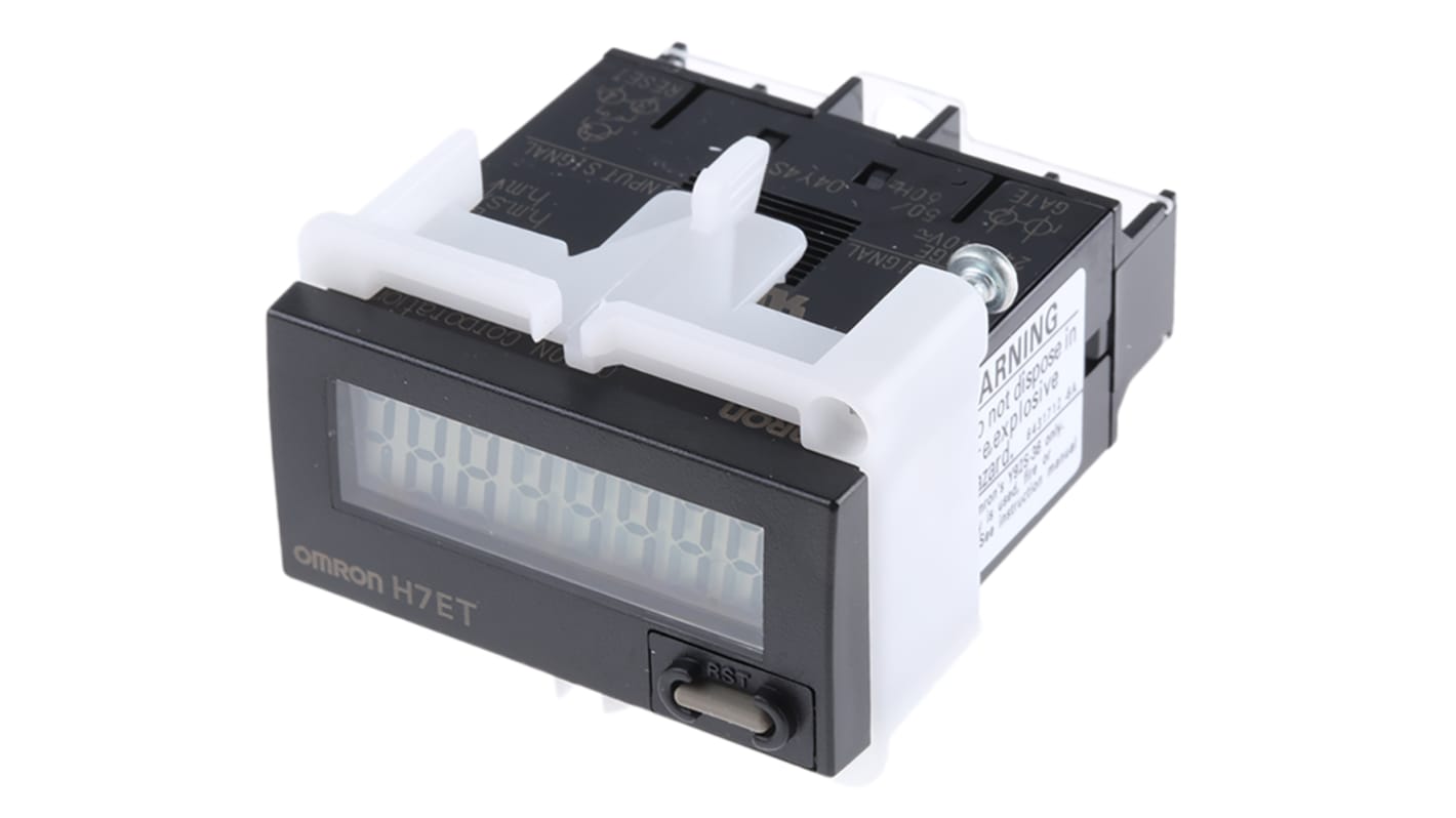 Rs-Online Contatore Omron display LCD 7 cifre 24 → 240 V c.a. / c.c