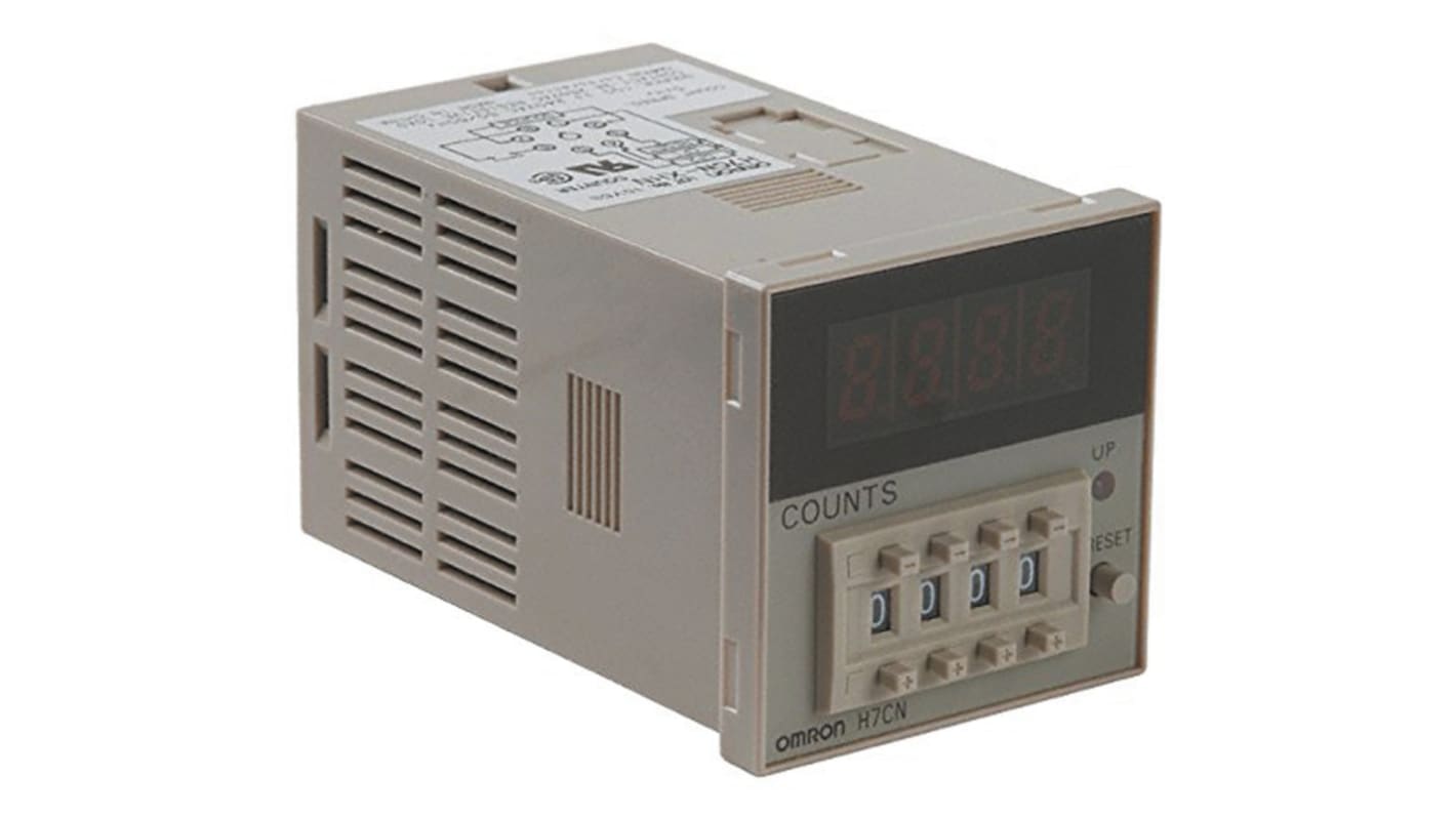 Rs-Online Contatore Omron display LED 4 cifre 100 → 240 V c.a