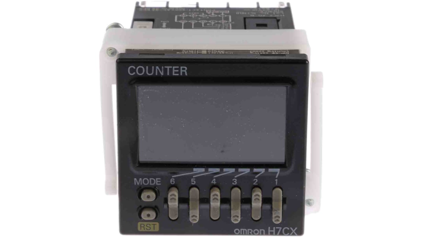 Rs-Online Contatore Omron Secondi 10kHz display LCD 6 cifre 12 → 24 V c.c