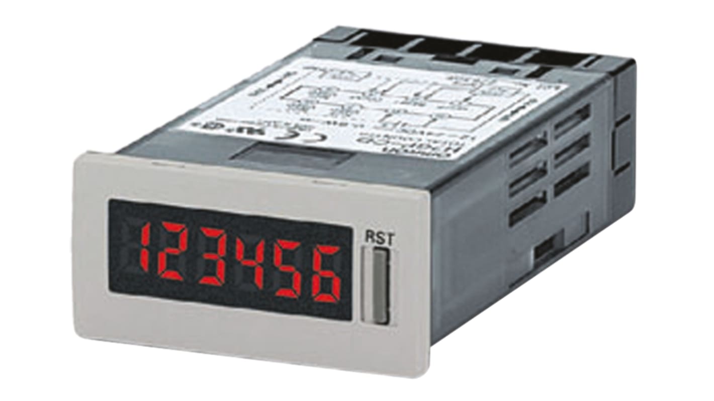Rs-Online Contatore Omron Secondi 5kHz display LCD 6 cifre 100 → 240 V c.a