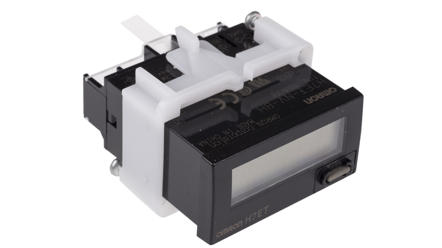 Rs-Online Contatore Omron Secondi display LCD 7 cifre 4 5 → 30 V c.c