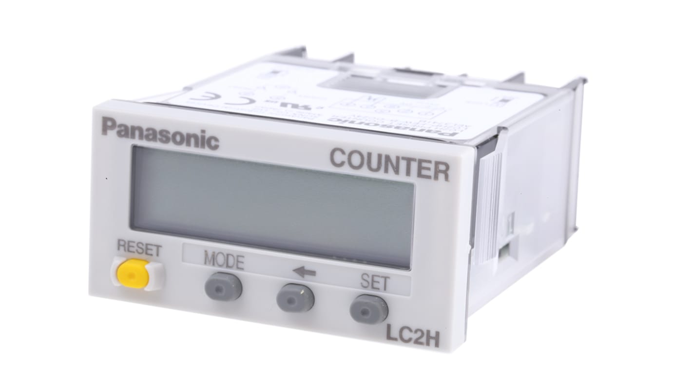 Rs-Online Contatore Panasonic Secondi 30Hz display LCD 8 cifre 24 V c.c