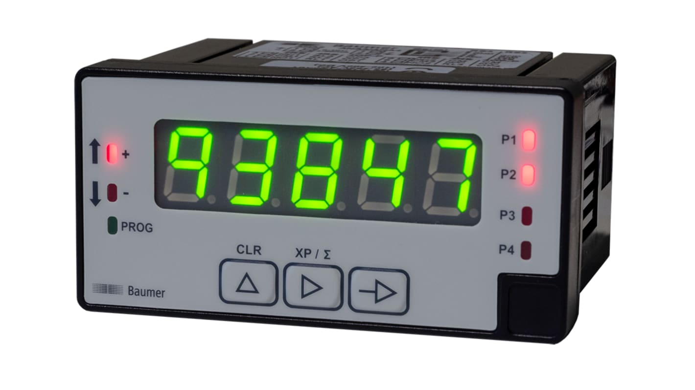 Rs-Online Contatore Preimpostato Baumer Frequenza 15kHz Display LED 5 Cifre 53 V C.a. 70 V C.c
