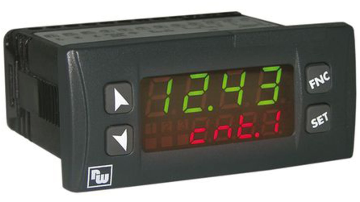 Rs-Online Contatore preimpostato Wachendorff 100kHz display LED 8 cifre 24 → 230 V c.a./c.c