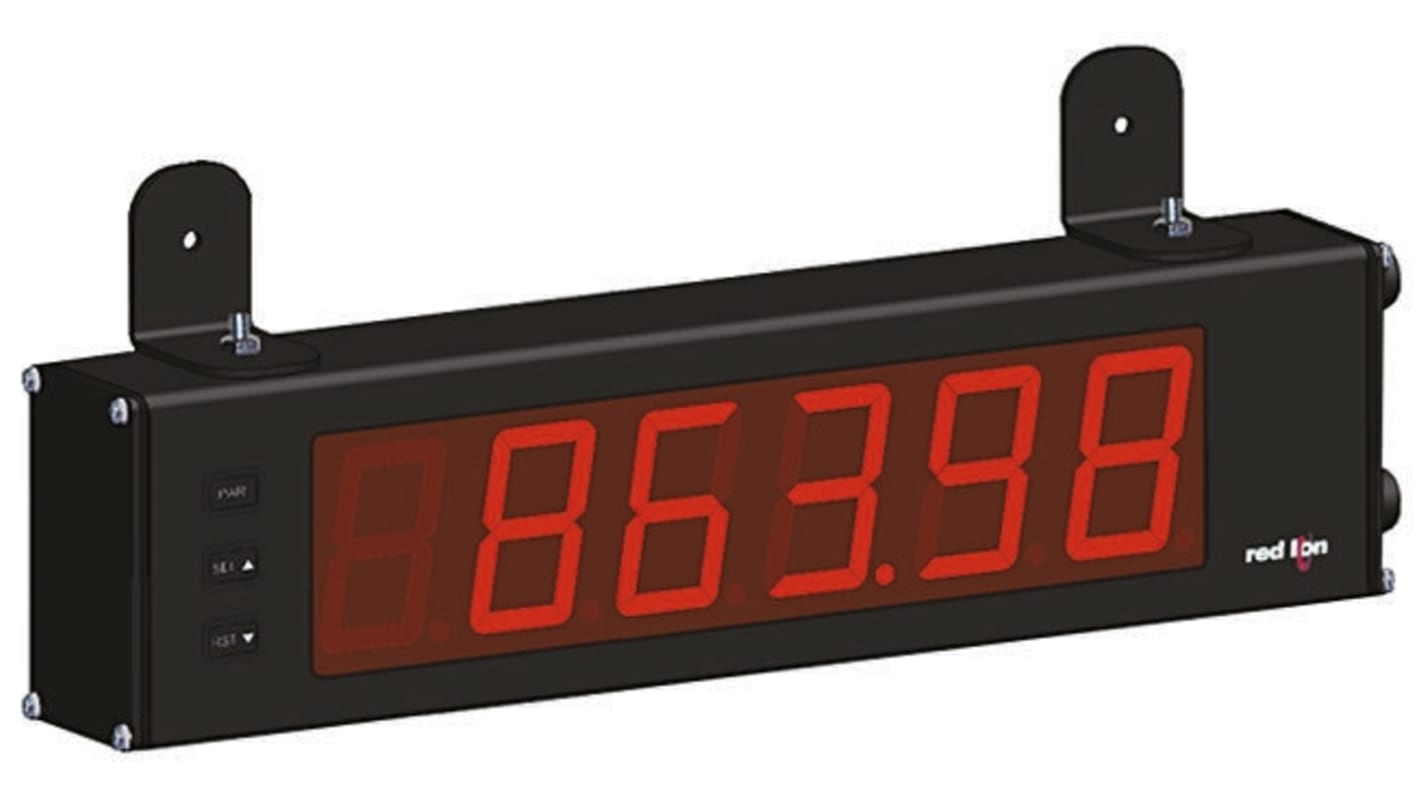 Rs-Online Contatore Red Lion Secondi 35kHz display LED 21 6 → 250 V cc