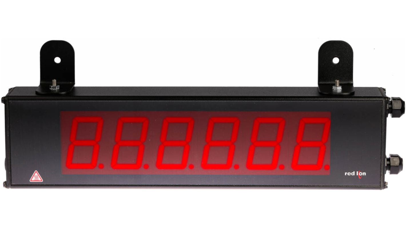 Rs-Online Contatore Red Lion Secondi 35kHz display LED 6 cifre