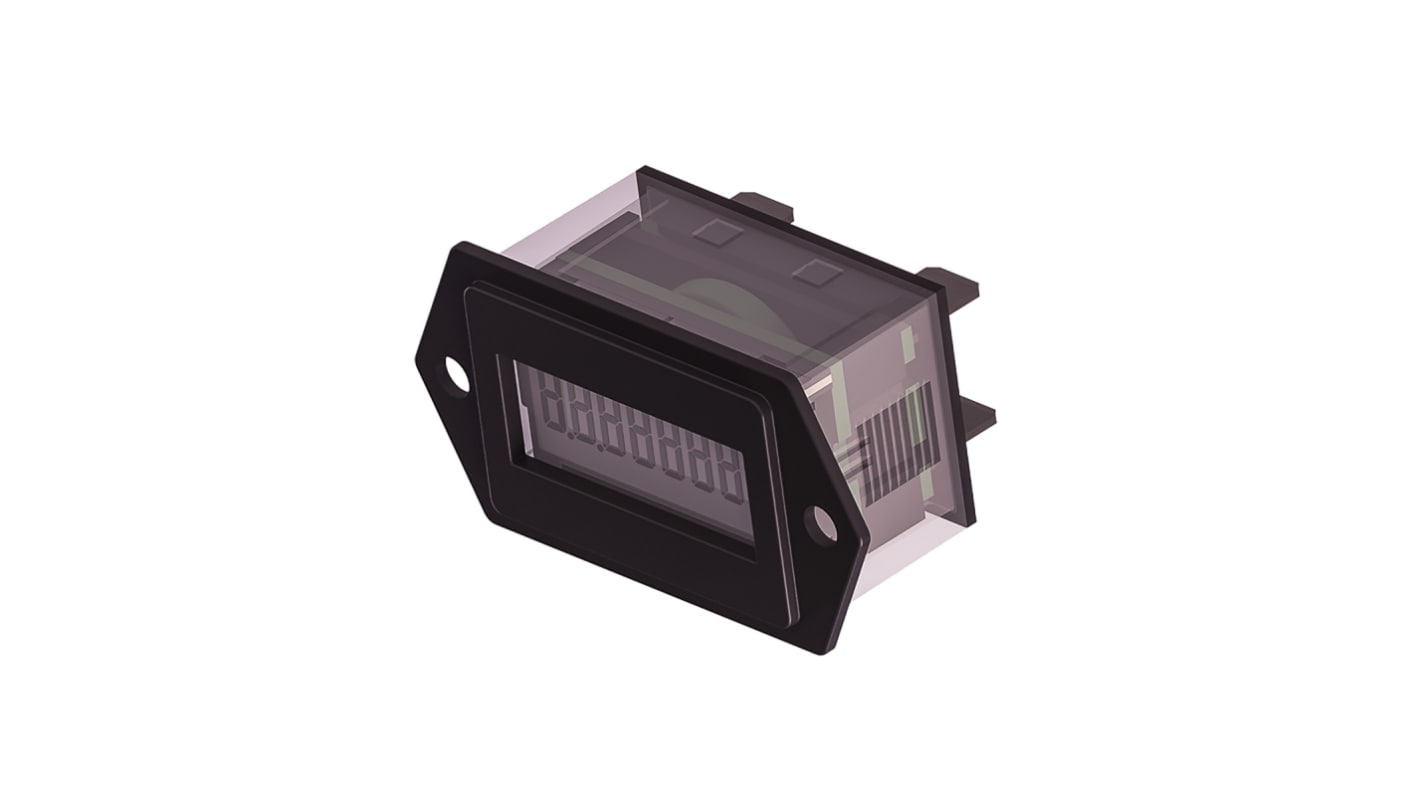 Rs-Online Contatore Trumeter 40Hz Display LCD 8 Cifre 10 → 300 V Cc 20 → 300 V Ca