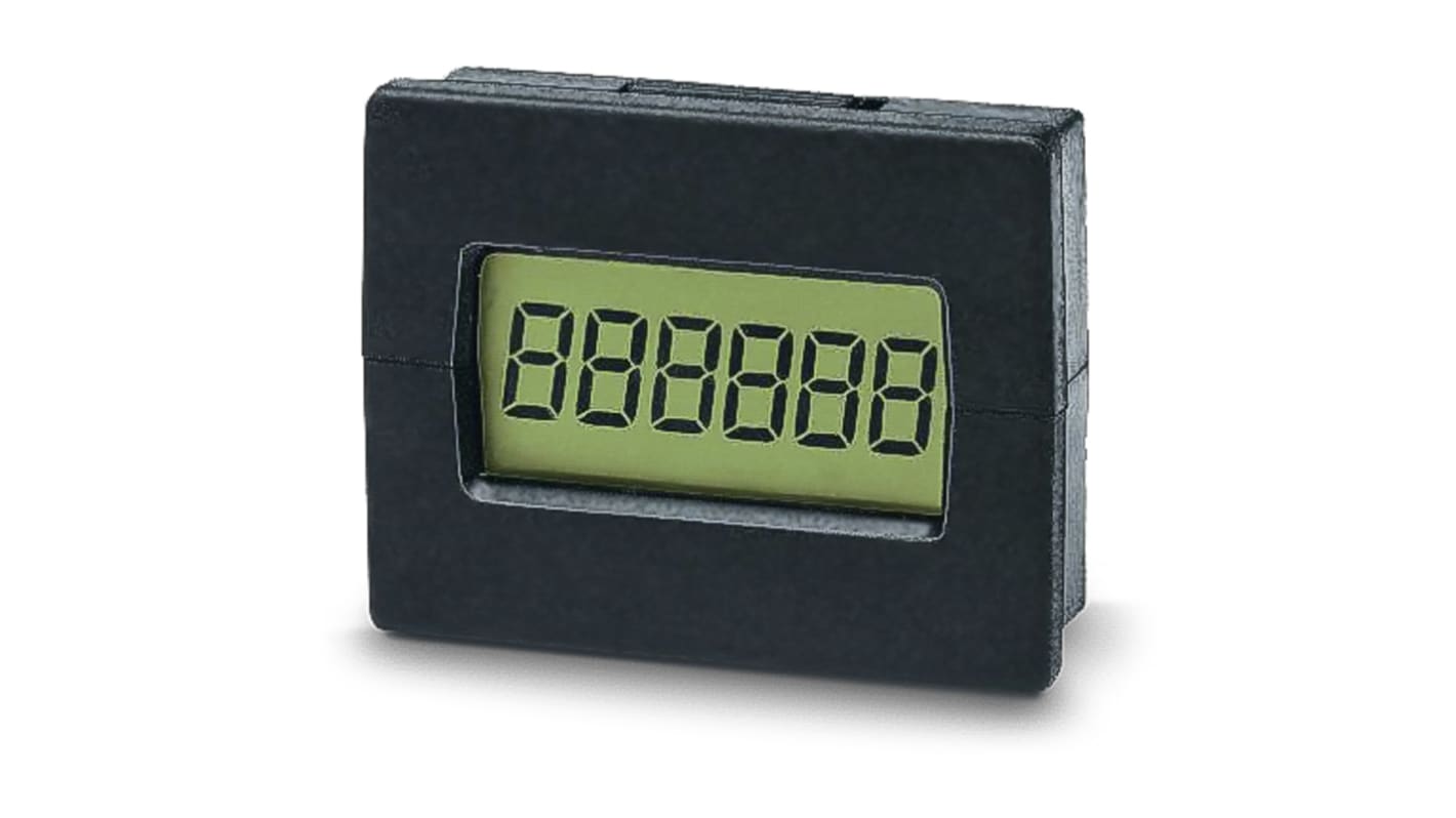 Rs-Online Contatore Trumeter Impulsi 10kHz display LCD 6 cifre 2 6 → 3 4 V c.c