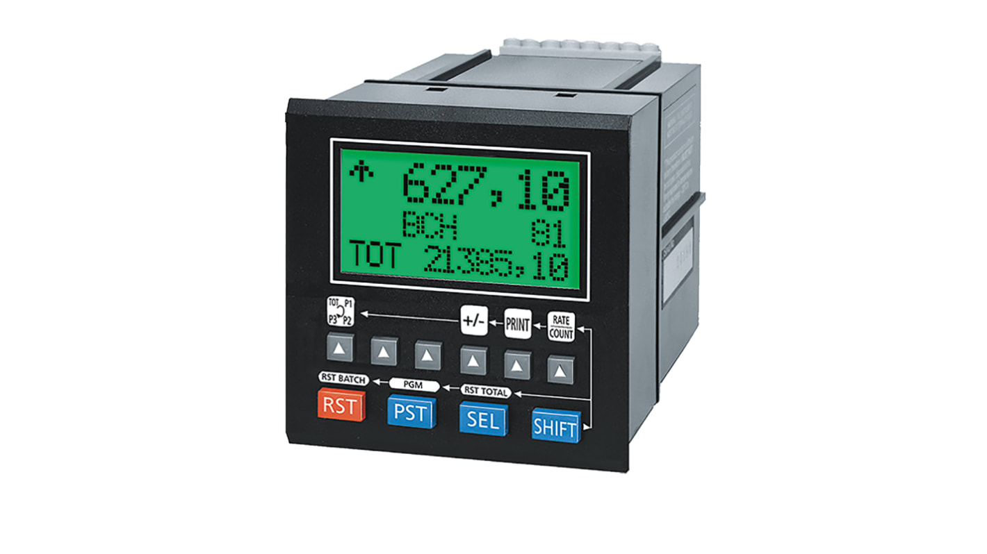 Rs-Online Contatore Trumeter Impulsi 10kHz Display LCD 85 → 265 V C.a