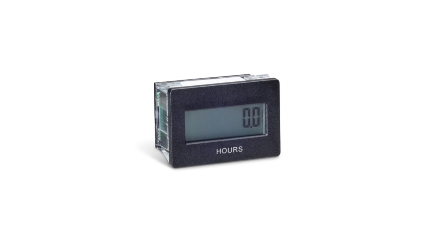 Rs-Online Contatore Trumeter Ore 50/60Hz display LCD 8 cifre 20 → 300 V c.a
