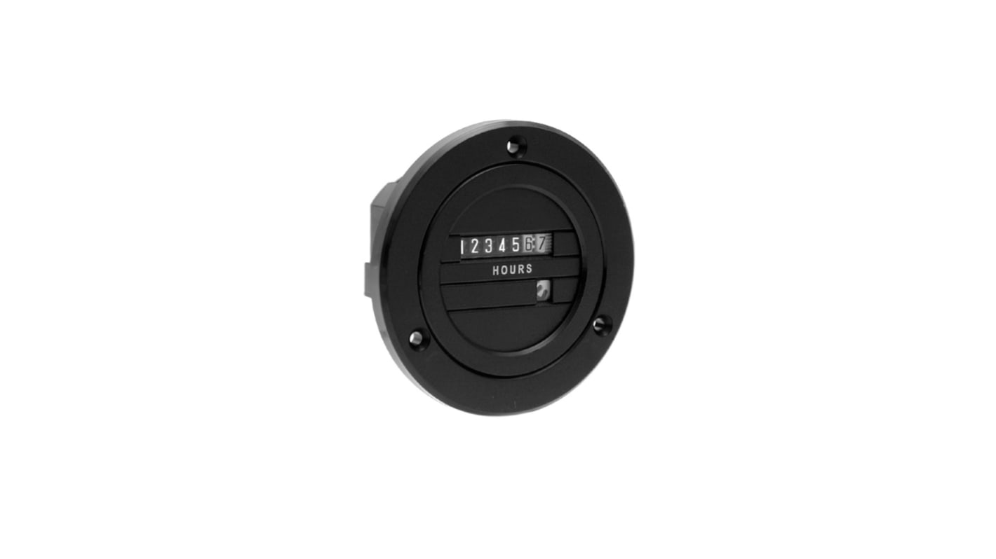 Rs-Online Contatore Trumeter Ore display Analogico 7 cifre 10 → 80 V c.c