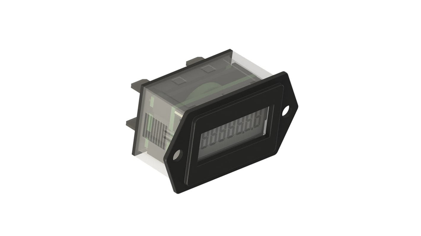 Rs-Online Contatore Trumeter Secondi 40Hz display LCD 8 cifre 10 → 300 V c.c. 20 → 300 V c.a