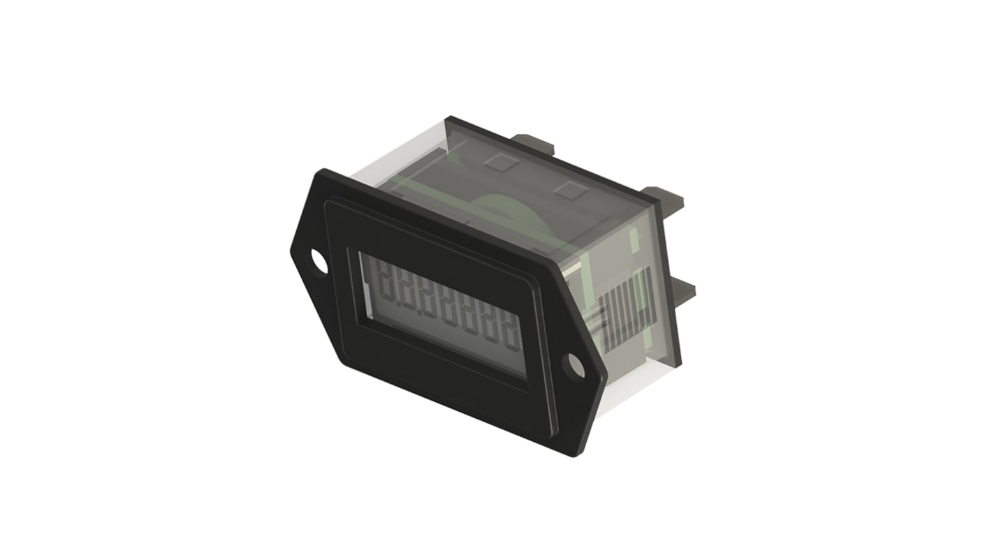 Rs-Online Contatore Trumeter Secondi 40Hz Display LCD 8 Cifre 10 → 300 V C.c. 20 → 300 V C.a