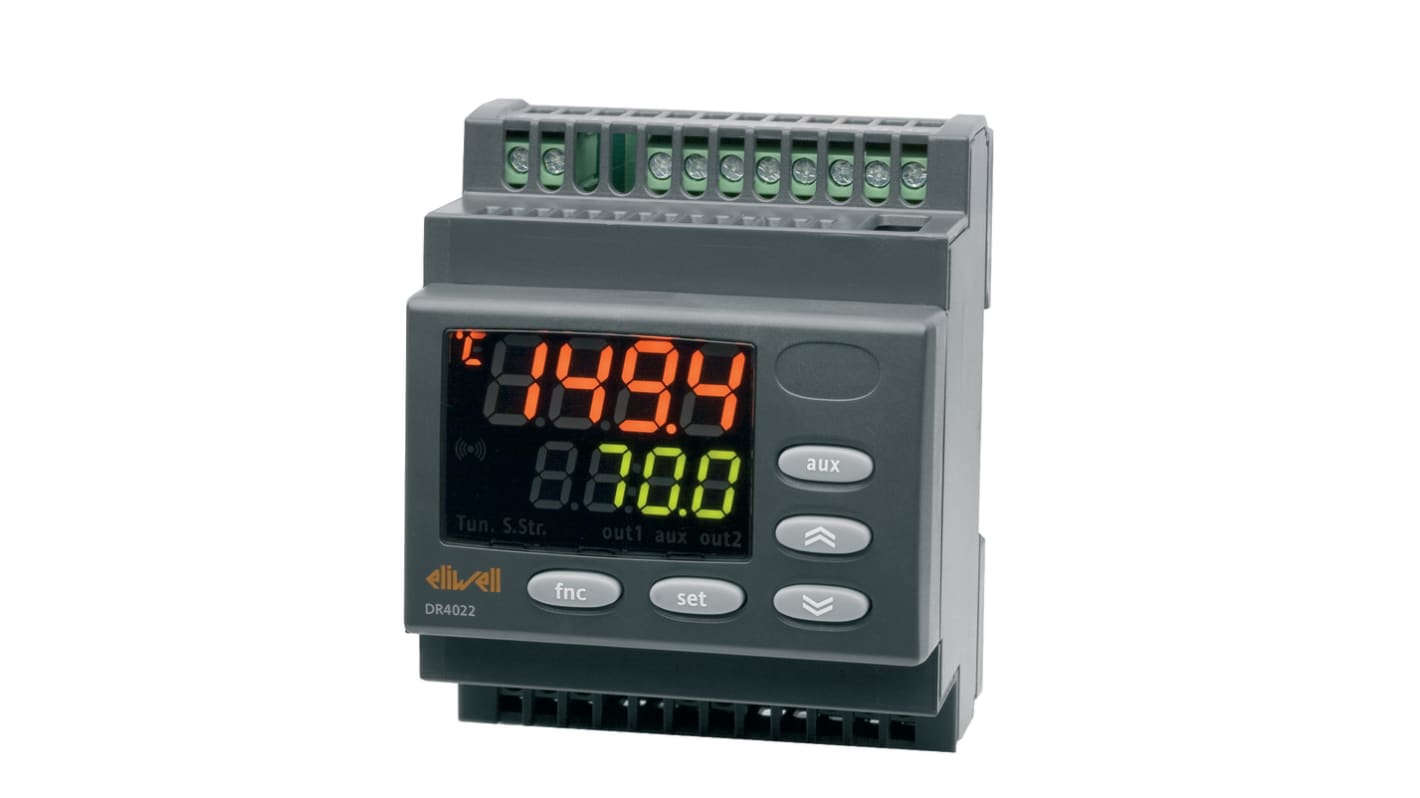 Rs-Online Controller Eliwell DR4020 Da 100 a 240 V. 70mm 3 uscite Relè