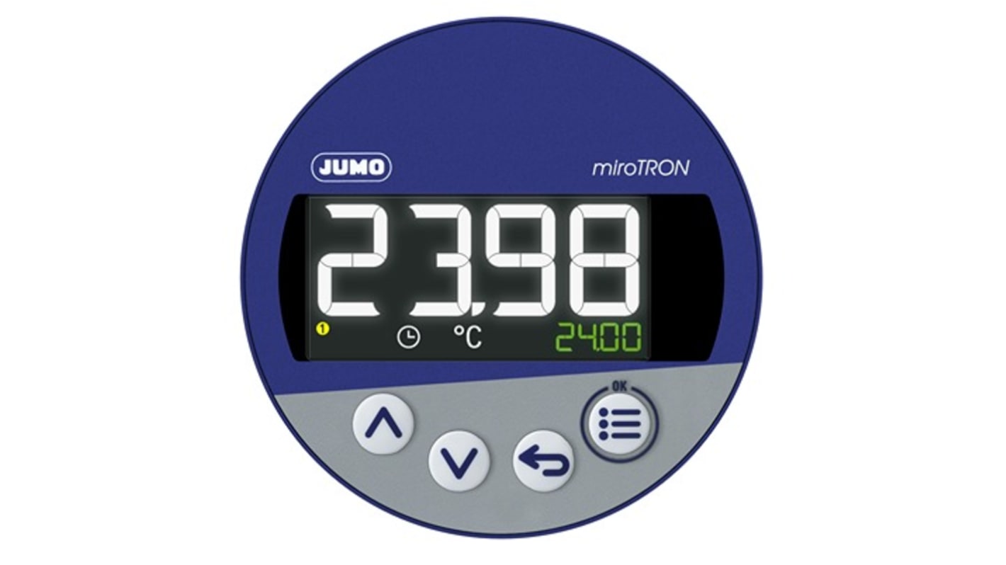 Rs-Online Controller Jumo miroTRON 230 V c.a. 81 x 80mm 1 uscita Relè