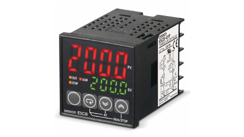 Rs-Online Controller Omron E5CB 24 V c.a./c.c. 48 x 48mm 3 dedicati uscite SSR relè a stato solido logica