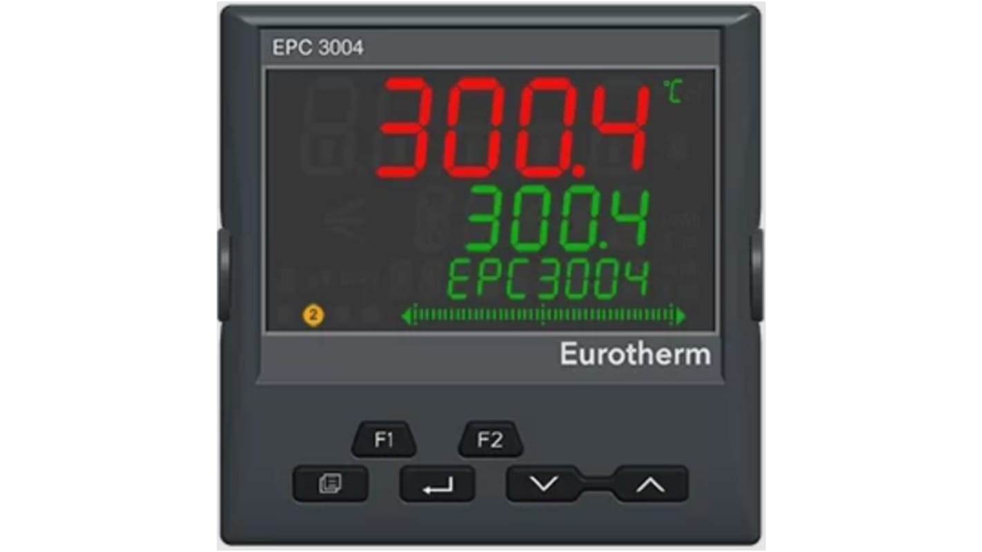 Rs-Online Controller PID Eurotherm EPC3004 24 V c.a./c.c. 96 x 96mm 1 relè 4 I/O digitali