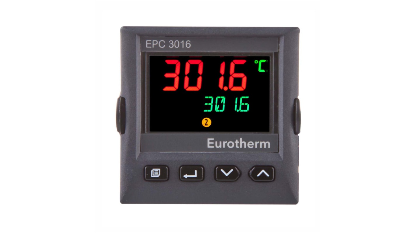 Rs-Online Controller PID Eurotherm EPC3016 100 → 230 V c.a. 48 x 48mm 1 logica 2 relè