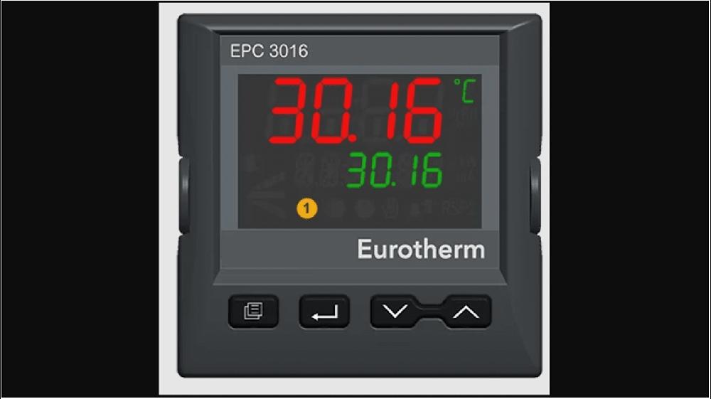 Rs-Online Controller PID Eurotherm EPC3016 24 V c.a./c.c. 48 x 48mm 1 relè